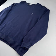 Yves Saint Laurent Thick Knitted YSL Jumper M - Threads Uncovered