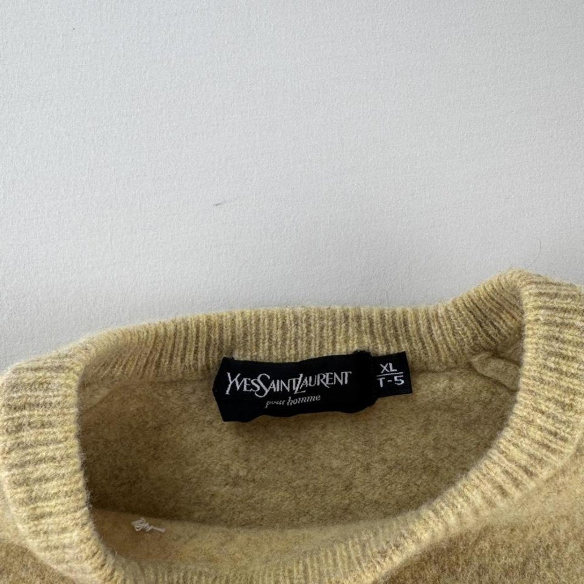 Yves Saint Laurent Woolen Knitted Jumper 4-6 / Girls - Threads Uncovered