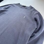 Yves Saint Laurent YSL Embroidered Logo Crewneck Jumper L - Threads Uncovered