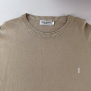 Yves Saint Laurent YSL Embroidered Logo Jumper L - Threads Uncovered
