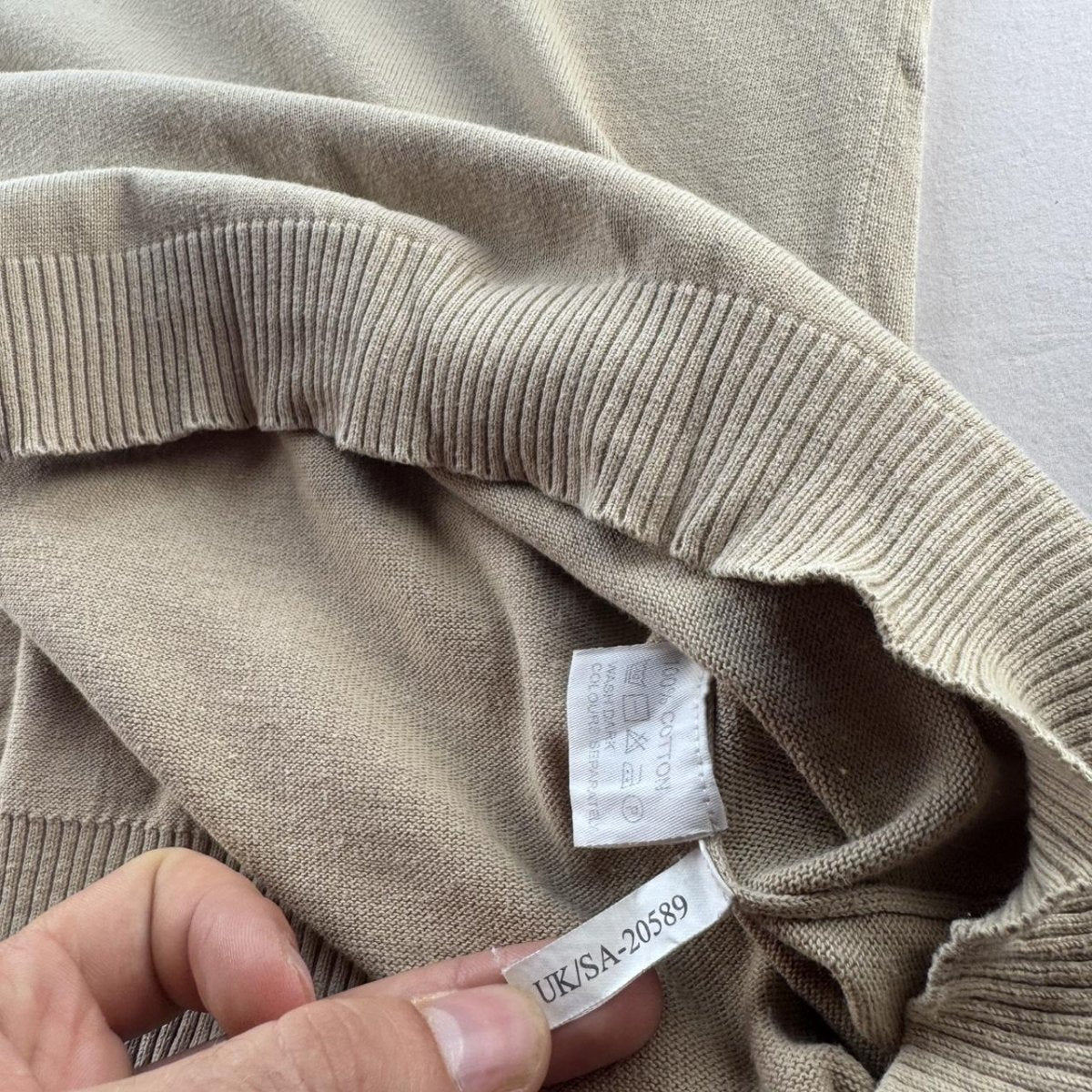 Yves Saint Laurent YSL Embroidered Logo Jumper L - Threads Uncovered