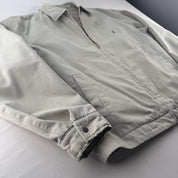 Yves Saint Laurent YSL Embroidered Thick Cotton Workwear Style Harrington XL - Threads Uncovered