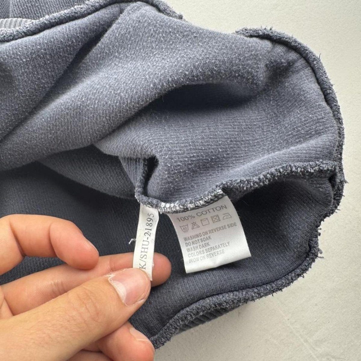 Yves Saint Laurent YSL Embroidered Thick Grey Cotton Track Jacket XXL - Threads Uncovered