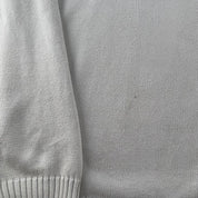 Yves Saint Laurent YSL Embroidered Thick Knitted Full Zip XXL - Threads Uncovered