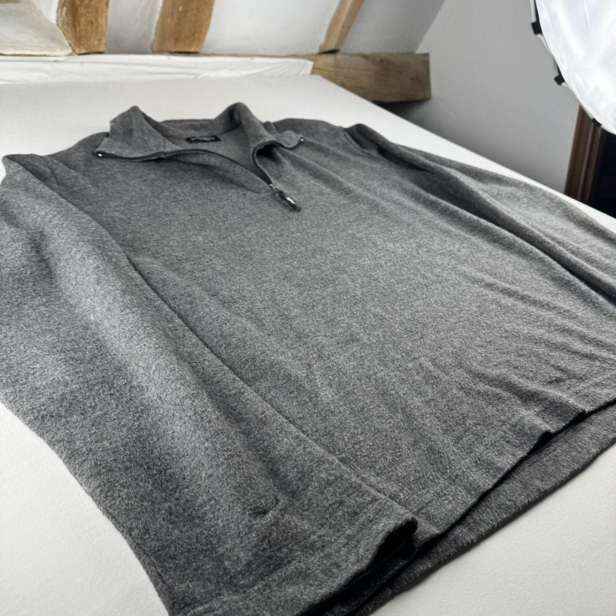 Yves Saint Laurent YSL Quarter Zip Fleece XXL - Threads Uncovered