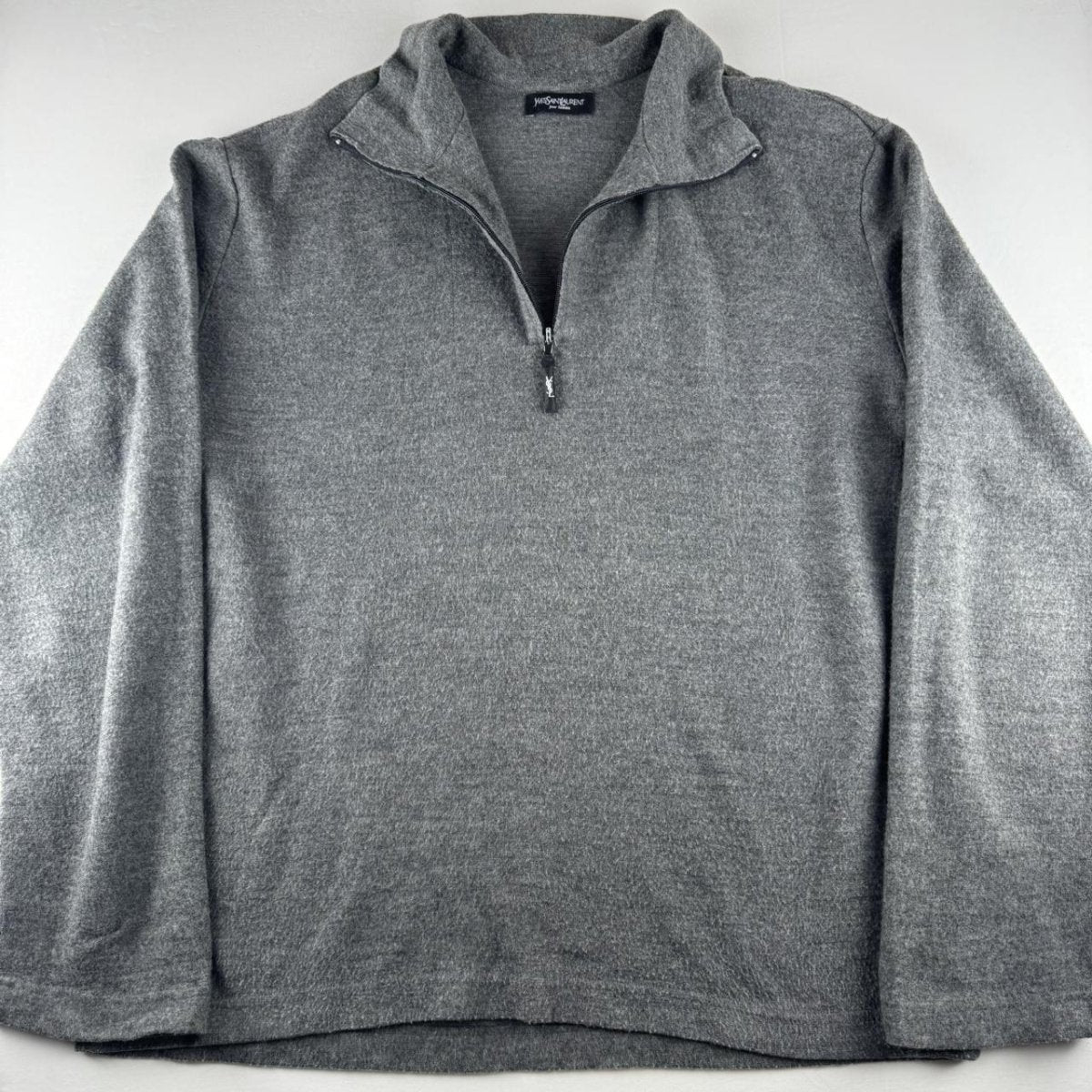 Yves Saint Laurent YSL Quarter Zip Fleece XXL - Threads Uncovered