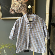 Yves Saint Laurent YSL Striped Cropped Shirt 10 - Threads Uncovered