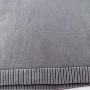 Yves Saint Laurent YSL Thick Embroidered Grey Sweatshirt XXL - Threads Uncovered