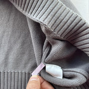 Yves Saint Laurent YSL Thick Embroidered Grey Sweatshirt XXL - Threads Uncovered