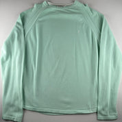 Yves Saint Laurent YSL Thin Mint Green Embroidered Logo Knitted Jumper XXL - Threads Uncovered