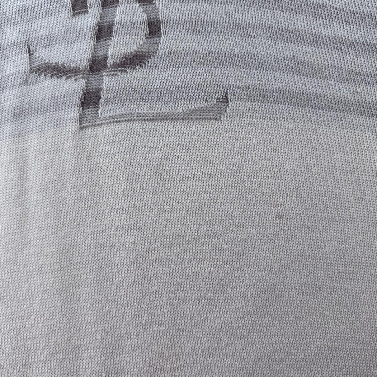 Yves Saint Laurent YSL Wool Blend Cream and Brown Knitted Jumper L - Threads Uncovered