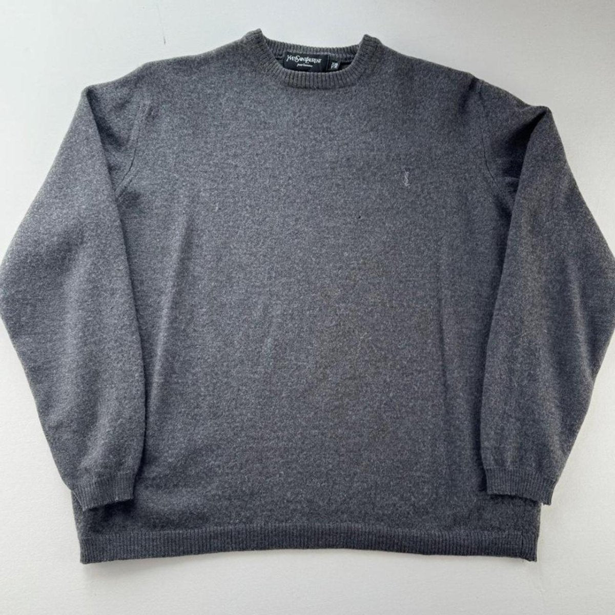 Yves Saint Laurent YSL Woolen Knitted Jumper 6 - Threads Uncovered